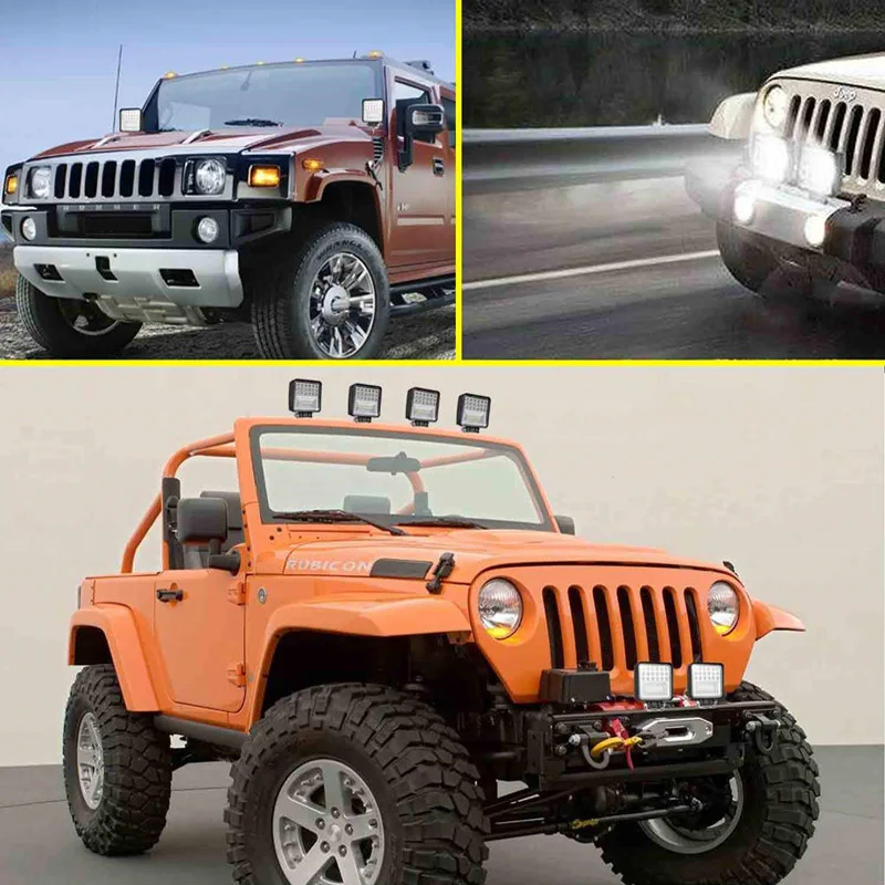 GZKAFOLEE 120W 4x4 светодиодный светильник бар комбинированный прожектор внедорожный
