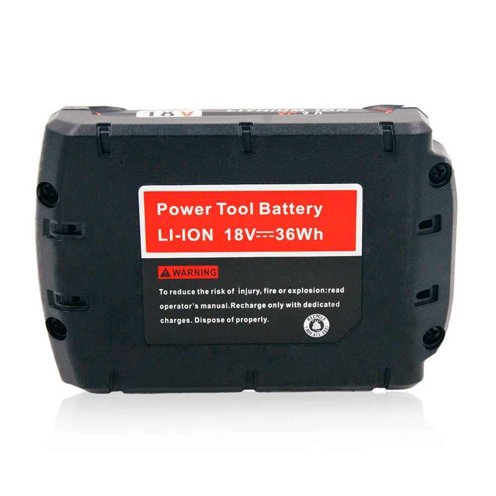 

Rechargeable Battery 18V 2A Li-ion Replacement Batteries for Milwaukee M18 Power Tools 48-11-1820 48-11-1840 Cordless Drills