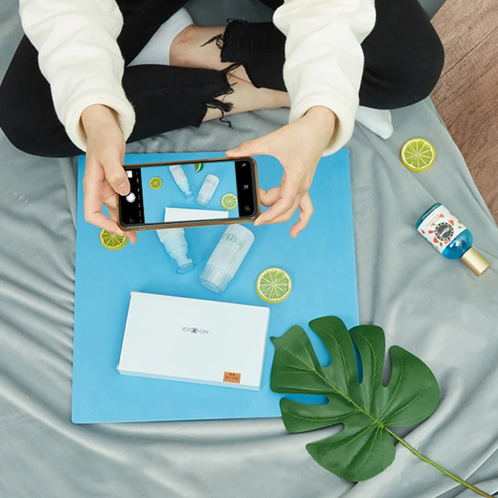 Фон для фотосъемки из ПВХ 40x40 см водонепроницаемый фон с изображением мрамора и