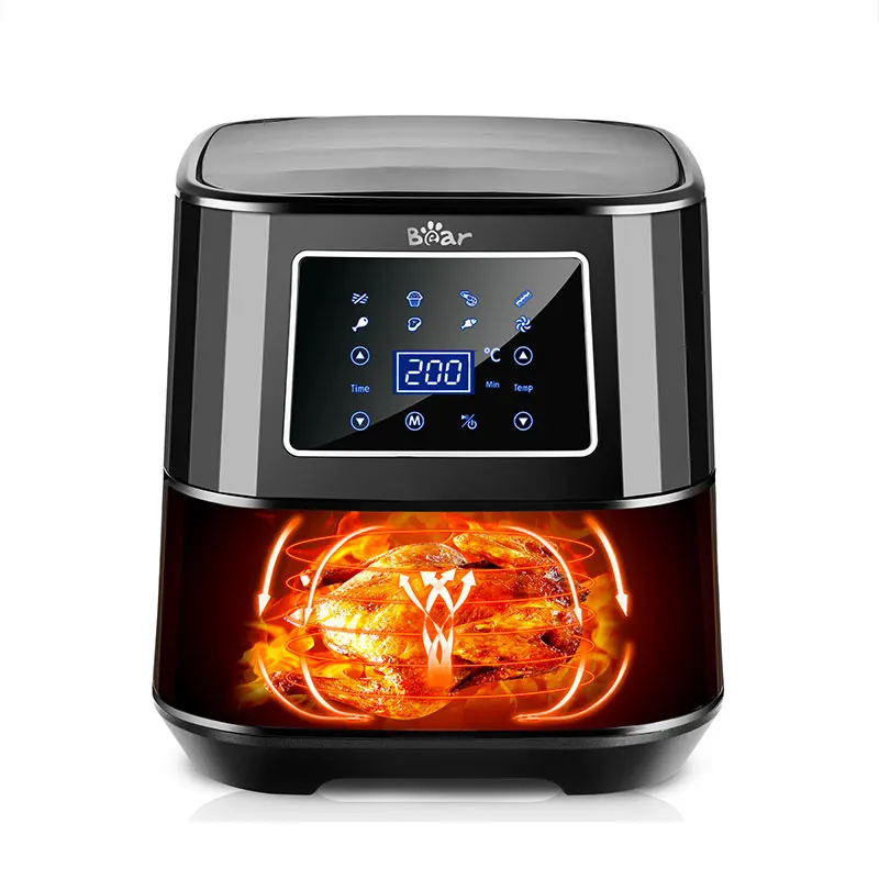 Фритюрница Bear 360 л безмасляная со светодиодной подсветкой | Бытовая техника
