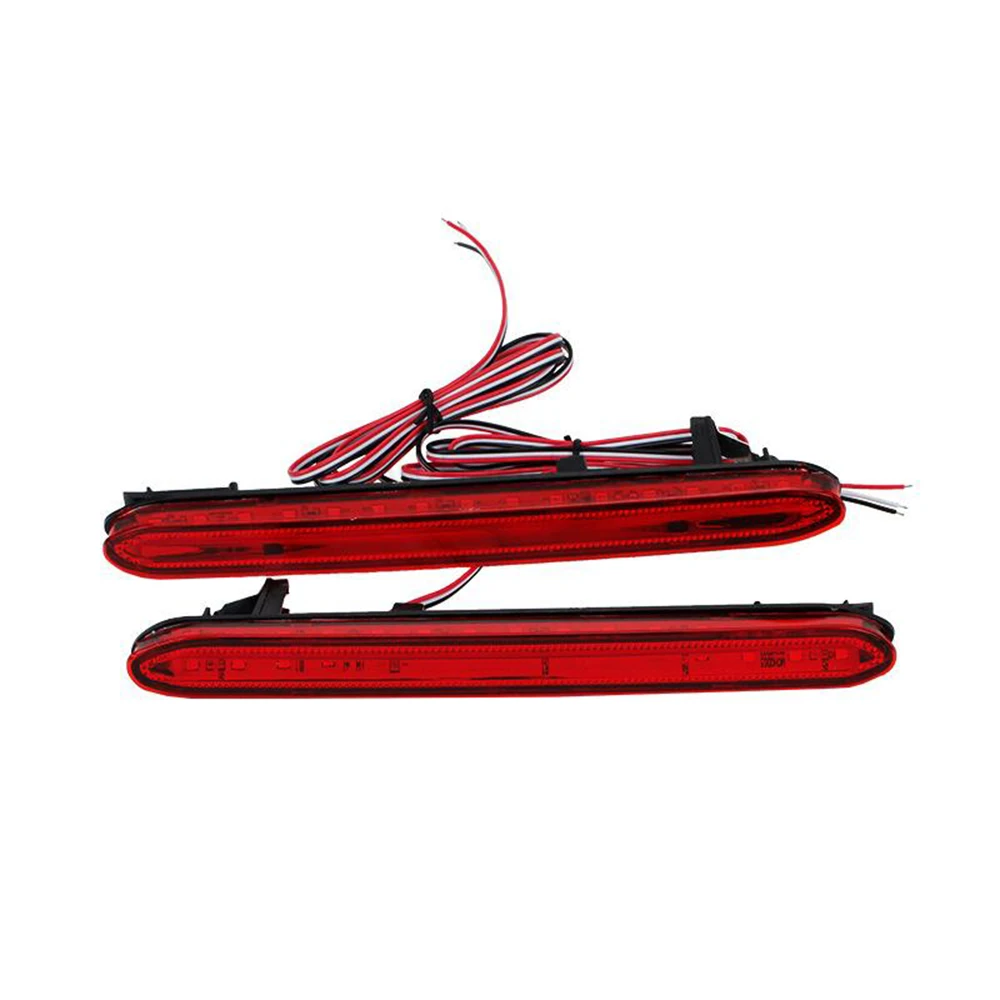 1 пара задние фонари Светодиодный отражатель заднего бампера низкое