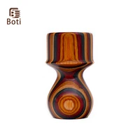 boti brush annual ring handmade beard shaping tool custom size and brush knot type high quality resin handle