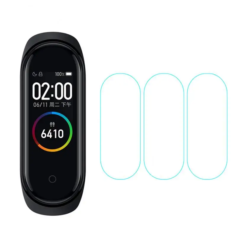 Защитная пленка для экрана Xiaomi Mi Band 4 5 шт.|Смарт-аксессуары| |