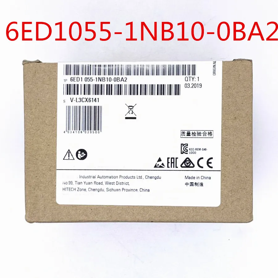 6ED1055 1NB10 0BA2 6ED10551NB100BA2 реле постоянного тока 24 В DI 8DO 8 новый оригинальный ПЛК 6ED1 055