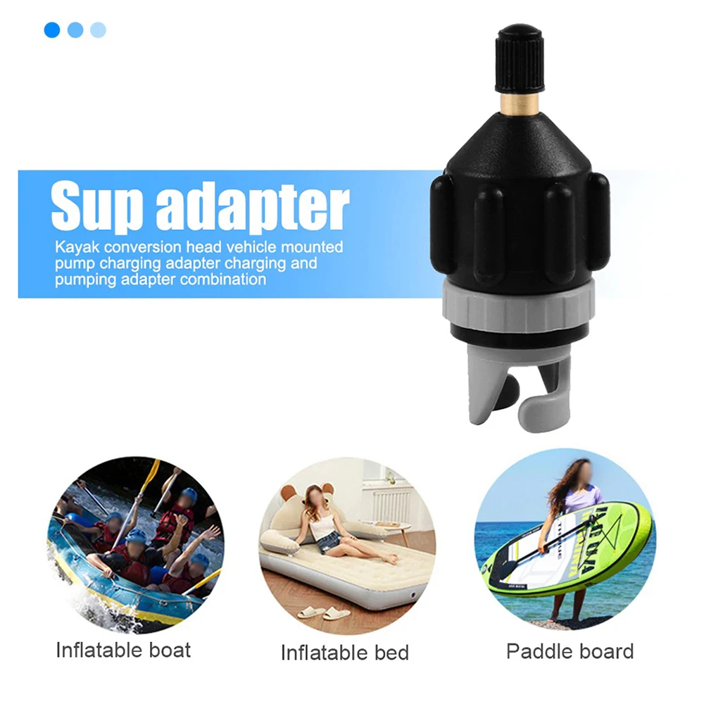 

Надувная лодка, лодочный воздушный клапан, адаптер для компрессора шин, конвертер, гребной лодочный коннектор для лодочной доски для серфин...