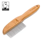 Расческа для собак Truelove, 31 стальная игла, щетка для ухода за шерстью собак и кошек, коврики для удаления шерсти