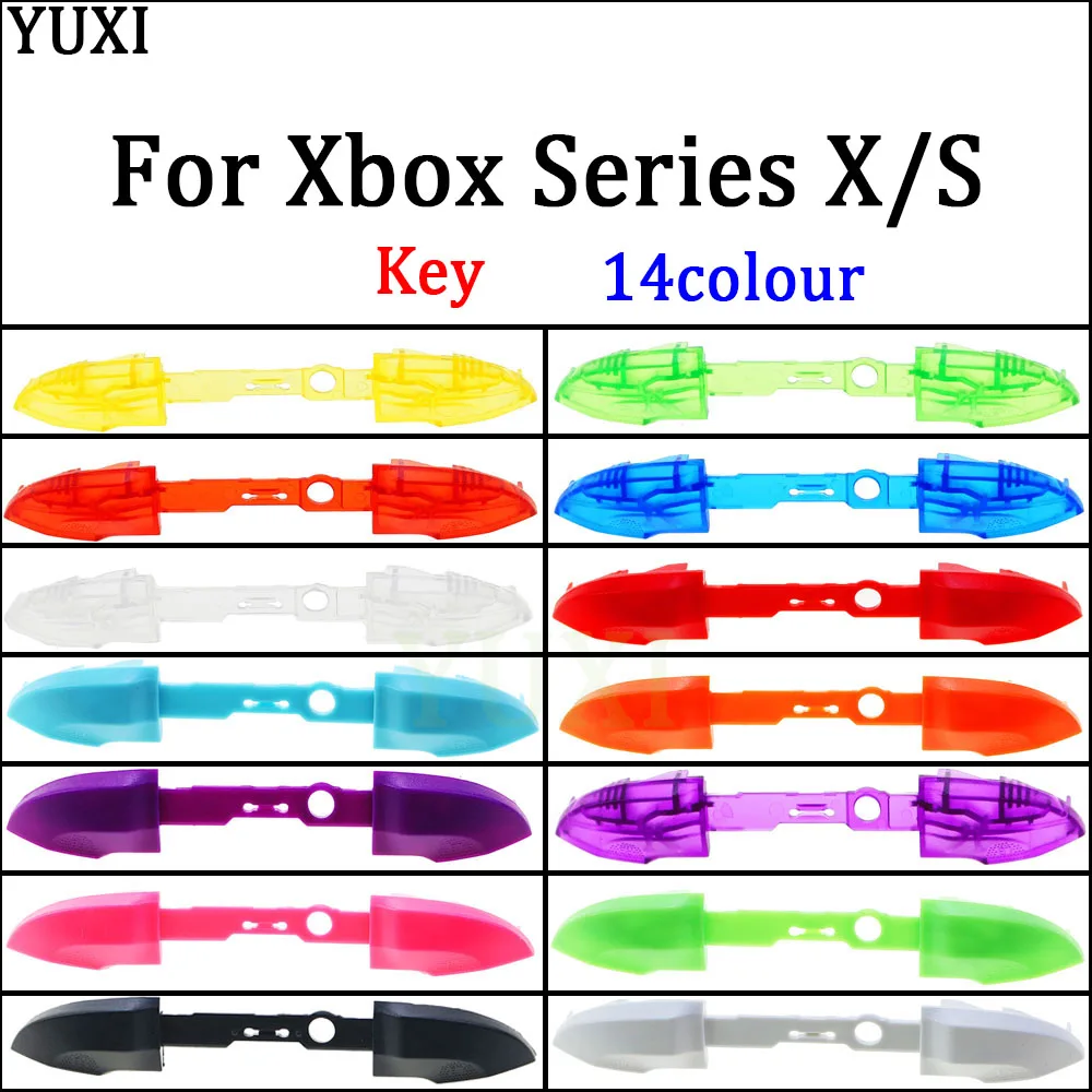 

YUXI For Xbox Series X LB RB Bumpers Triggers Buttons replacement For Xbox Series S controller LB RB solid button
