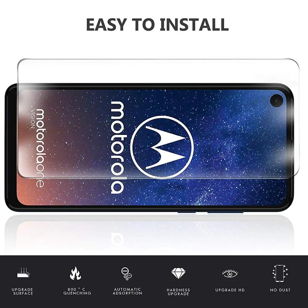 9H 2.5D Закаленное стекло для Motorola Moto One Vision Защитная пленка телефона защитная