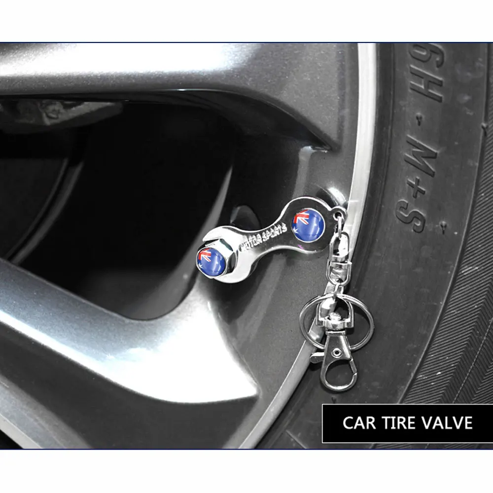 DSYCAR 1 комплект цинковый сплав противоугонные автомобильные колеса крышки