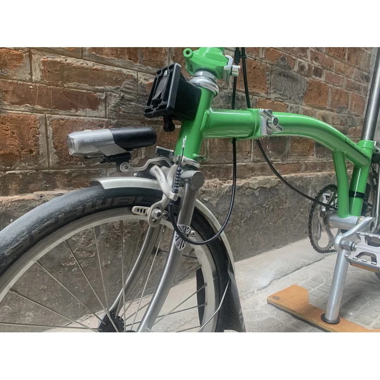 

Brompton Folding Bike Brake Cable Housing Bracket Front Fork Protective Device