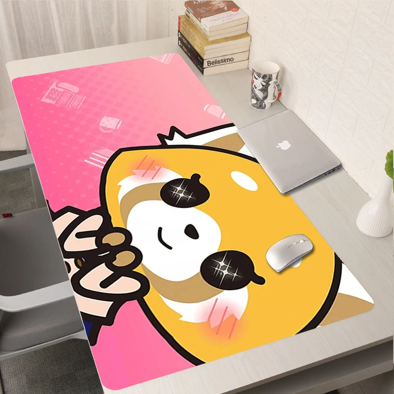 коврик для мыши aggretsuko с аниме игр