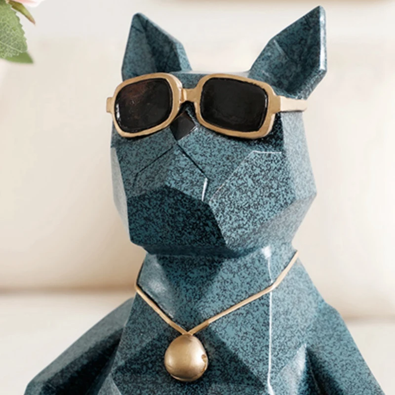 

Home Office Decoration Storage Bowl Carved Collectible Cat Figurines Resin Moden Crafts Animals Cute Ornaments