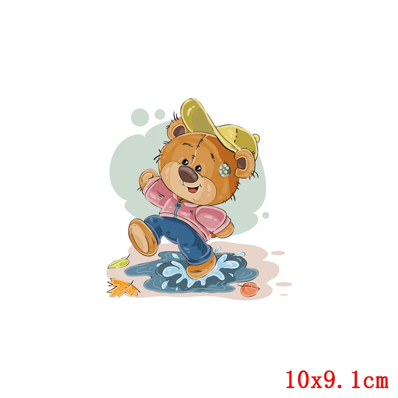 Термонаклейки для детской одежды виниловые термонаклейки с милыми животными