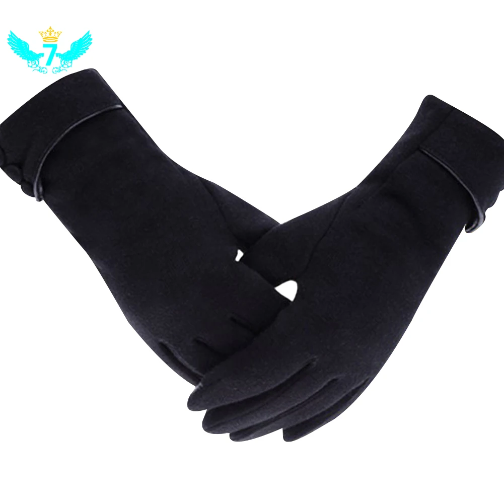 

Outdoor Casual Women Warm Mittens Windproof Touch Screen Riding Gloves TOA