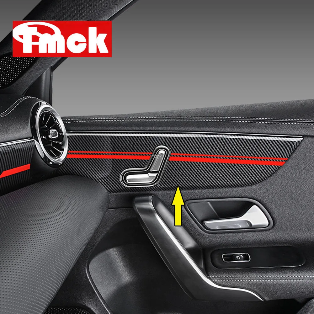 2 шт. для Mercedes Benz A Class W177 V177 A180 A200 A220 A250 2019 декоративная панель передней двери