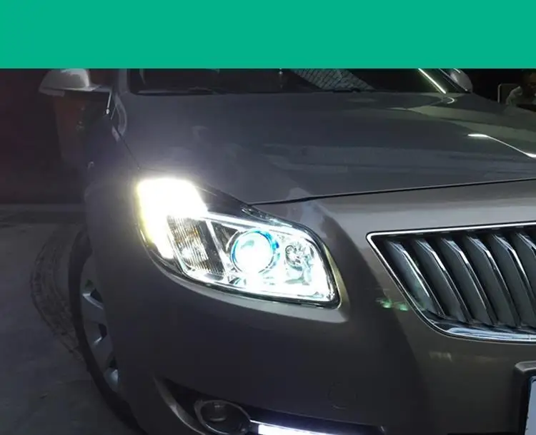 Наружные Drl дневные Neblineros Luces Para Авто Стайлинг светодиодные ходовые Автомобильные фары передние противотуманные фары 13 для Buick Regal