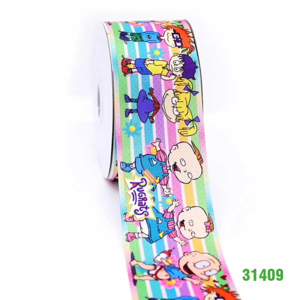50 ярдов мультфильм напечатанный grosgrain ленты 31408