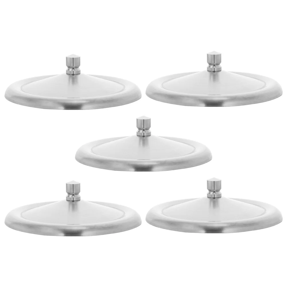 

5pcs Dustproof Exquisite Cup Lid Creative Dustproof Mug Cover Sealed Cup Cap