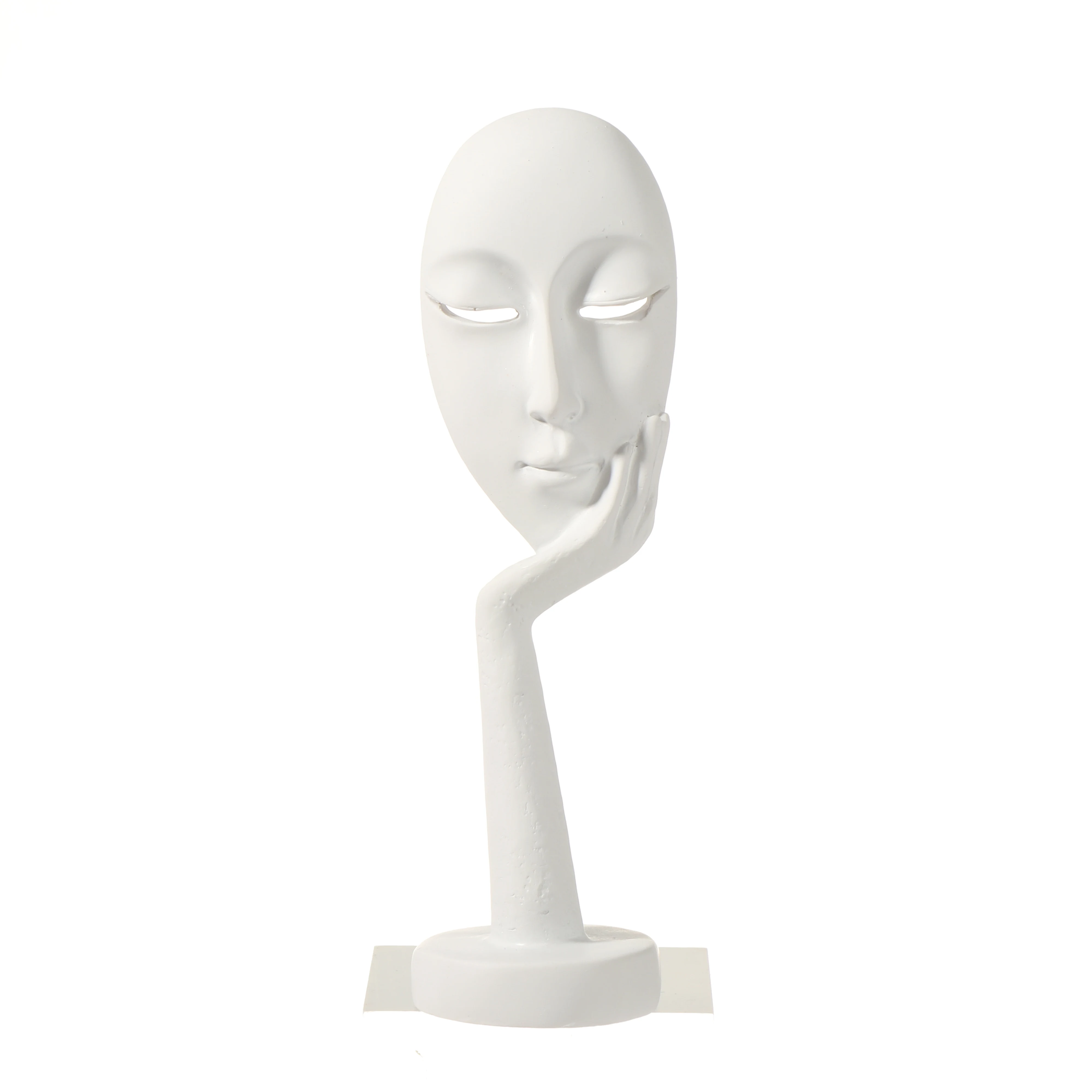 Статуэтка для резьбы по лицу женщины настольное украшение скульптура мышления