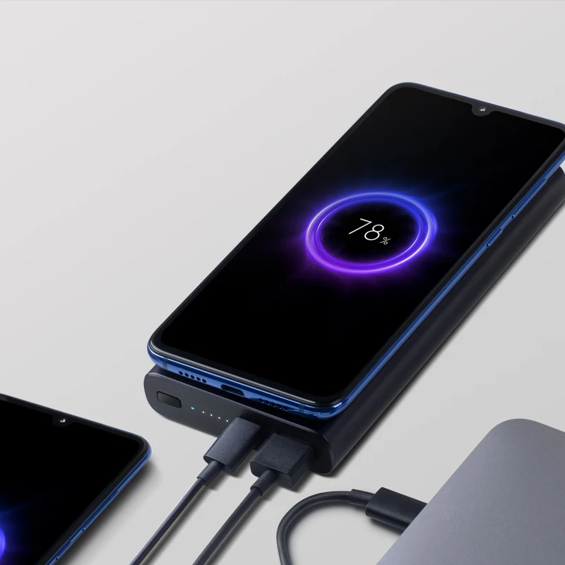 Xiaomi Wireless Power Bank 10000 мАч Qi Беспроводное зарядное устройство для быстрой зарядки с
