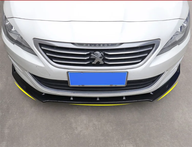 Задний спойлер для Peugeot 408 задний заднего бампера 2018 ABS 2015 408|Обвесы| |