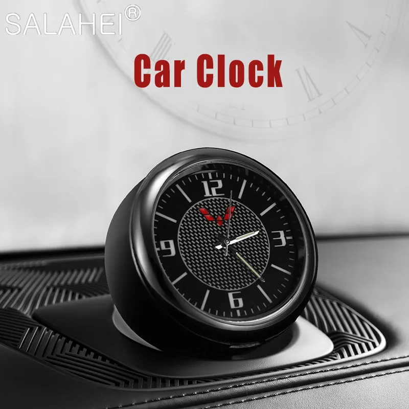 

1PC Car Clock Luminous Mini Dashboard Time Display Clock For WULING Cortez Almaz Confero E100 WUling motors Car Accessories Gift