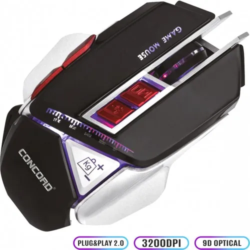 Concord C-12 Wired 9D High Gaming Mouse