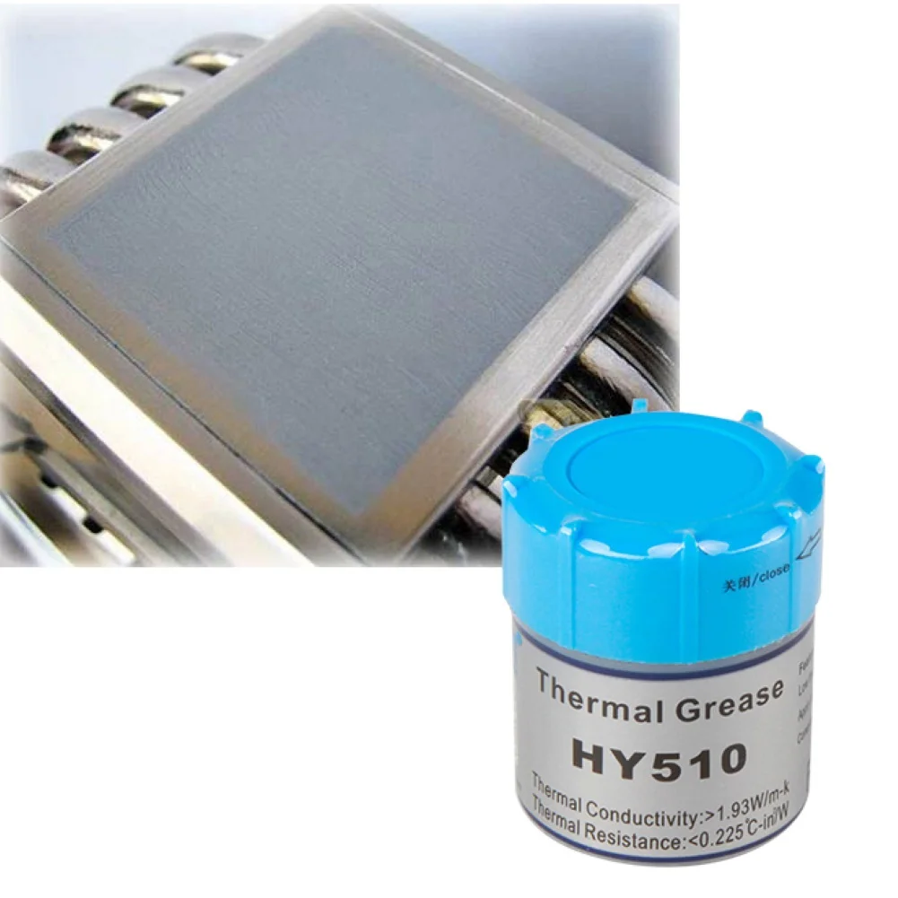 HY510 Тепловая силиконовая паста Теплопроводящая теплоотвод для cpu GPU чипсет кулер