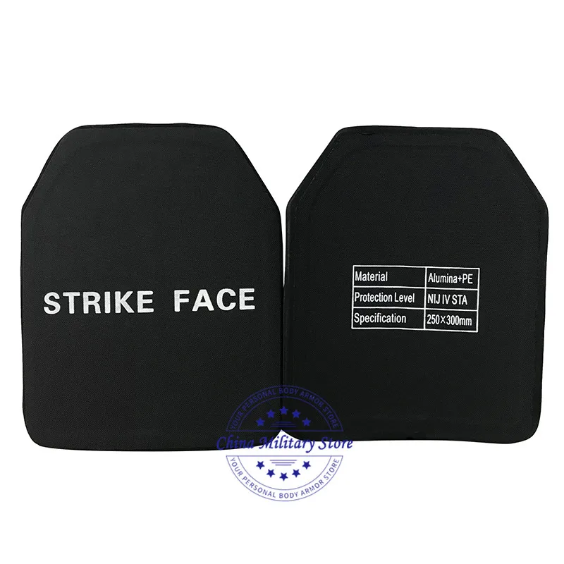 Алюминиевый и ПЭ бронированный Пуленепробиваемый жилет NIJ Level IV тактический