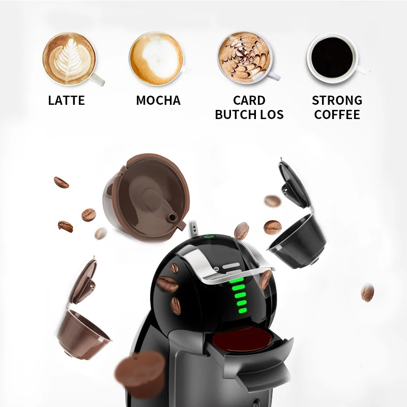 3pcs/packet 3rd Refillable For Dolce Gusto Coffee Capsule for Dolci Machine Reusable Dulce Filter | Бытовая техника