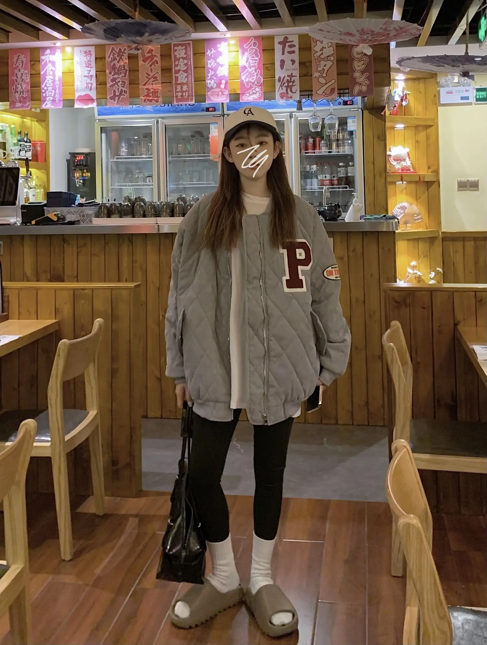 

Ladies Casual O Neck Padded Jackets Thicken Warm Women Parkas Long Sleeve Loose Zipper Female Cotton Coats Fashion Outwear Cloth