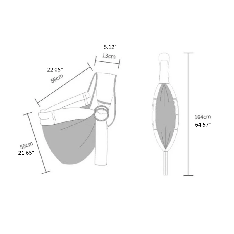 

Baby Carrier Sling Infants Wrap Hipseat Breastfeed Birth Nursing Cover Backpack Feeding Sling Easy Wearing J60B
