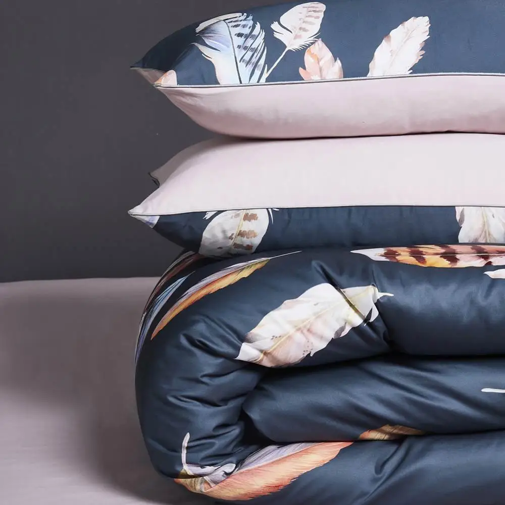 100% комплекты постельного белья из египетского хлопка постельное белье с