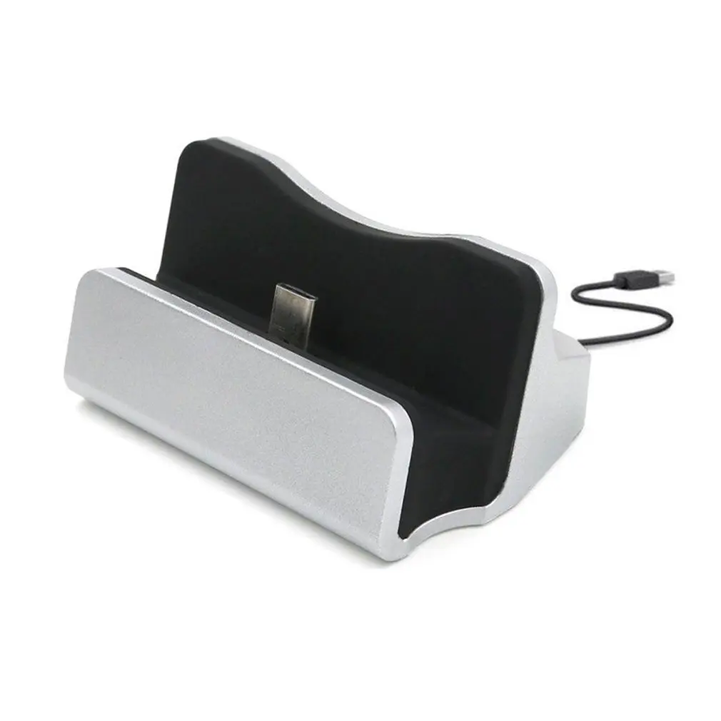 USB Cable Sync Cradle Charger Base Charging Dock Station For Android For Type-C Stand Holder Charging Base Dock Station