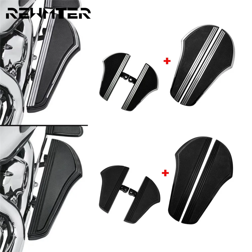 Мотоциклетные подножки передняя и задняя детали комплект для Harley Touring Road King Street