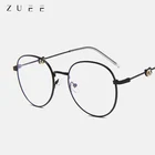 Очки унисекс ZUEE, в круглой оправе, с защитой от синего излучения, в стиле ретро
