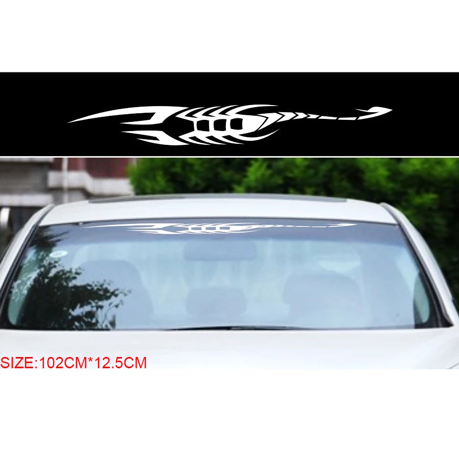 

car decals 1 Piece poisonous scorpion cool car sticker for candy pickup jeep rear window customized