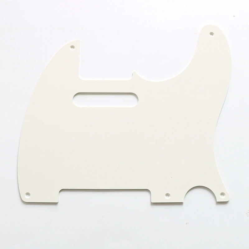 5 отверстий Винтаж пергамент теле стиль Гитары pickguards без пикап отверстия для