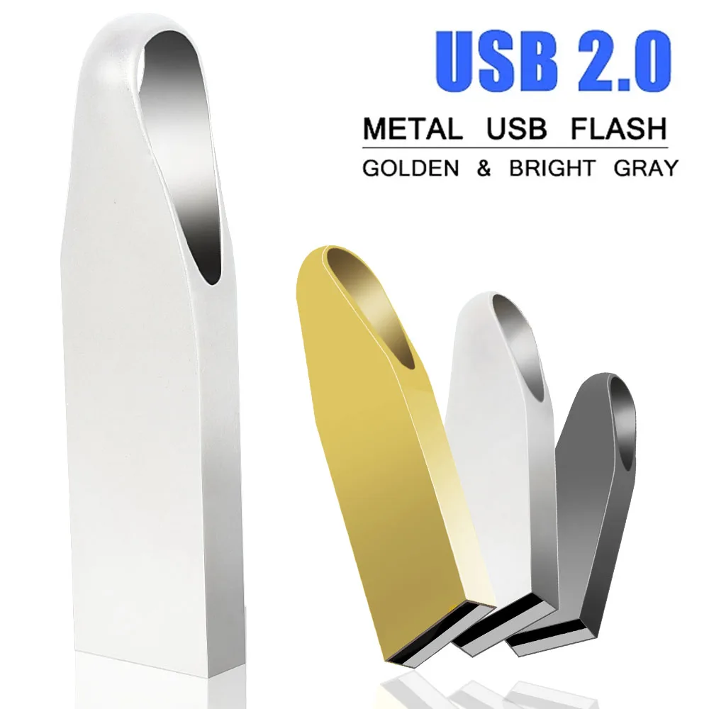 

Металлический USB-флеш-накопитель, 4 ГБ, 8 ГБ, 16 ГБ, 32 ГБ, 64 ГБ