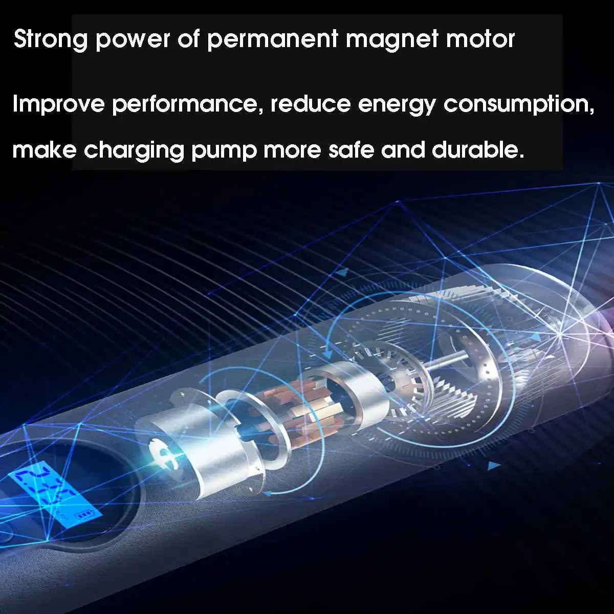 vender 12v 150psi Recarregável Bomba De Ar Inflator Pneu Sem Fio Portátil Compressor Digital Pneu Carro Bomba Para Pneus Bicicleta Carro Bolas
