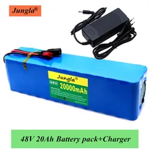 100% New 48V 20Ah 13s3p High Power 18650 Battery Electric Vehicle Electric Motorcycle DIY Battery BMS + charger