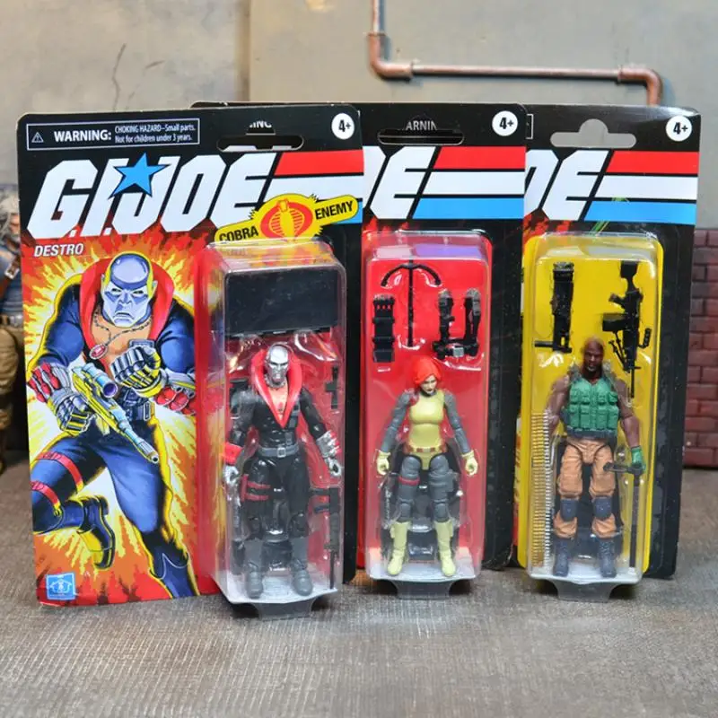 Хасбро спецназ G.I. Joe 3 75 подвижные красные головки остановить Roadblock Di Stro фигурка