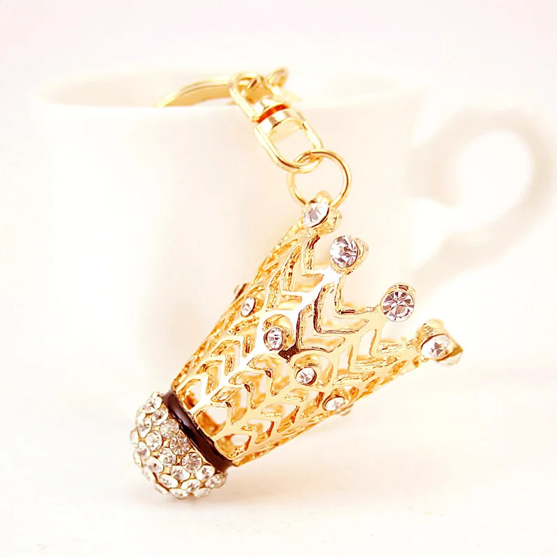 Модный крутой брелок для автомобильного ключа в виде бадминтона металлическая