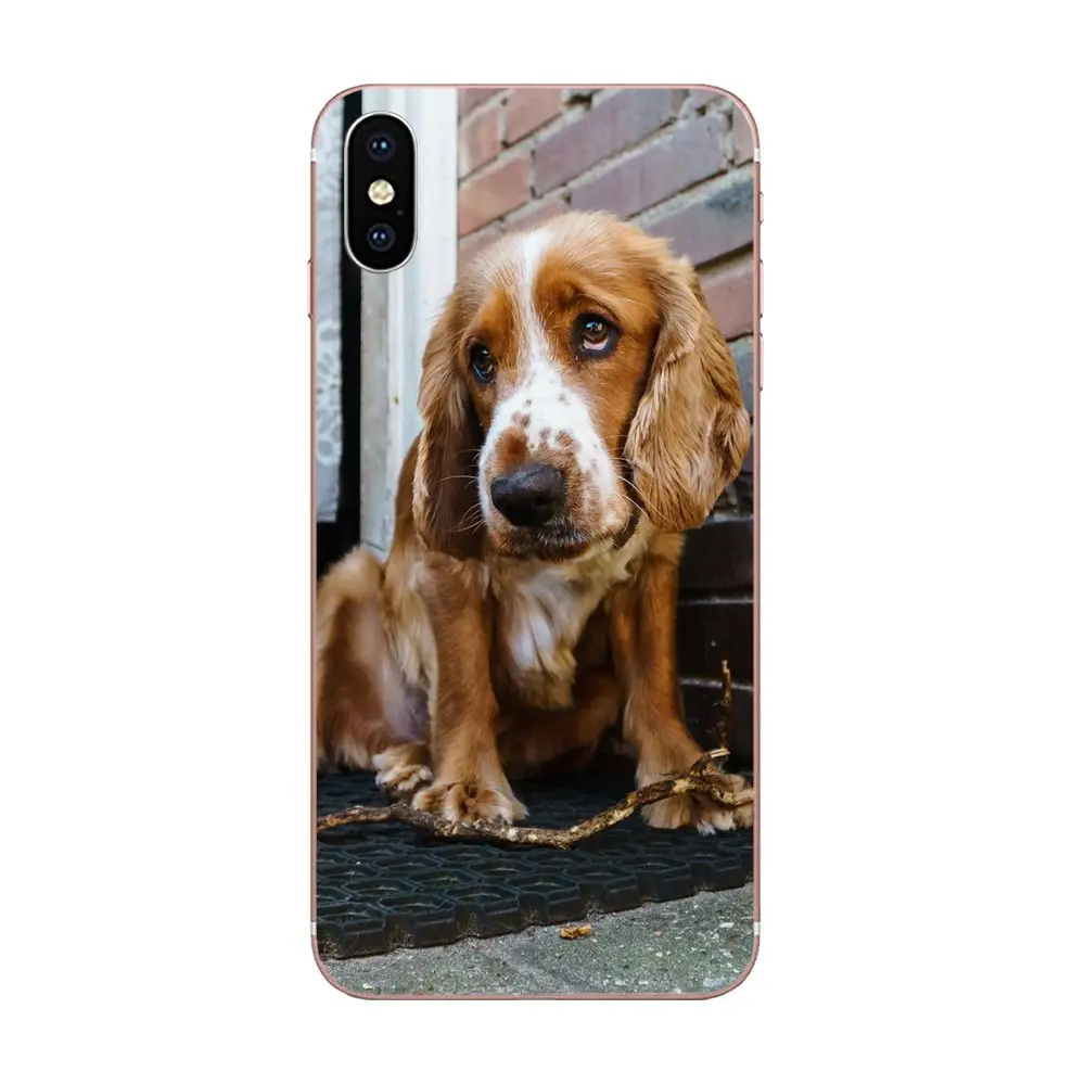 Харпер щенок кокер-спаниель helliр с щенками Бультерьера красочные Чехлы для Galaxy J1