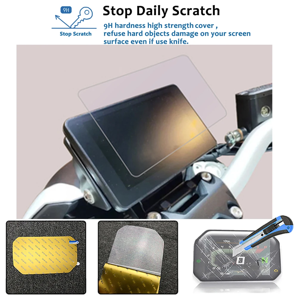

Motorcycle Cluster Scratch Protection Film Dashboard Instrument Speedometer Screen Sticker For Benelli Leoncino 250 BJ250