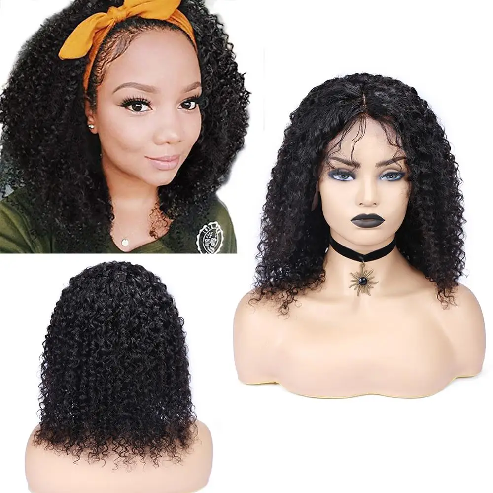 Wignee 13х4 кружевные фронтальные человеческие парики с детскими волосами для черных