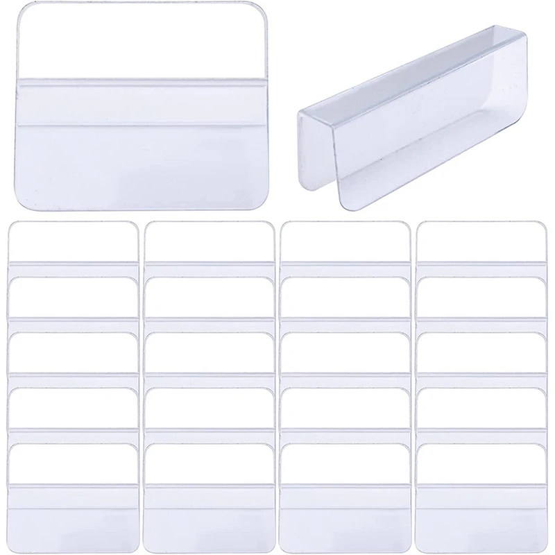 

Пластиковый адаптер для сережек и карт, Самоклеящиеся украшения для губ, прозрачный адаптер для дисплея, подходит для женщин, 100 шт.