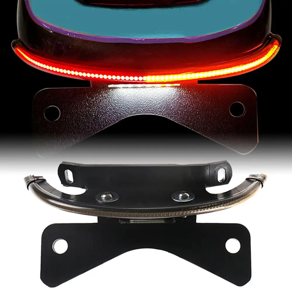 

Светодиодный Устранитель крыла, Встроенный задний фонарь, дымчатый стержень, подходит для Harley V-Rod 2002-2005 VRSC/A модели