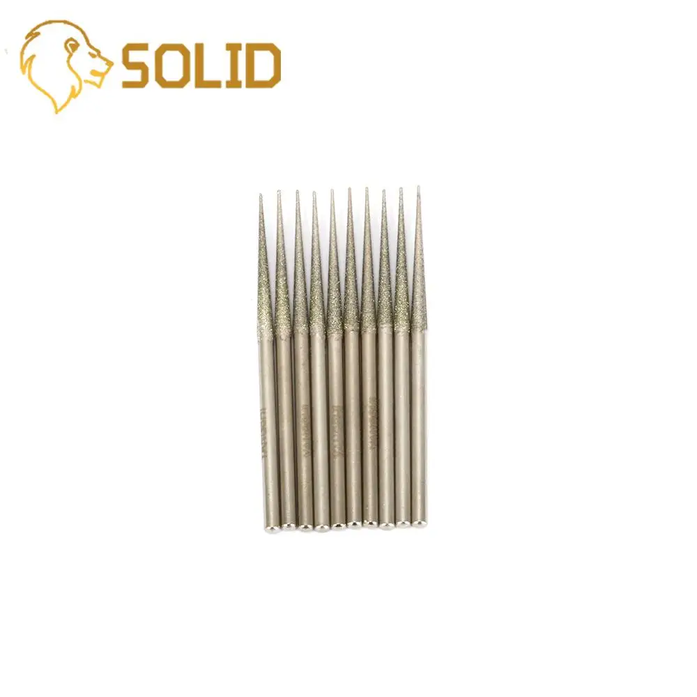 Алмазная шлифовальная головка Набор бит с хвостовиком 3 мм шлифовальный