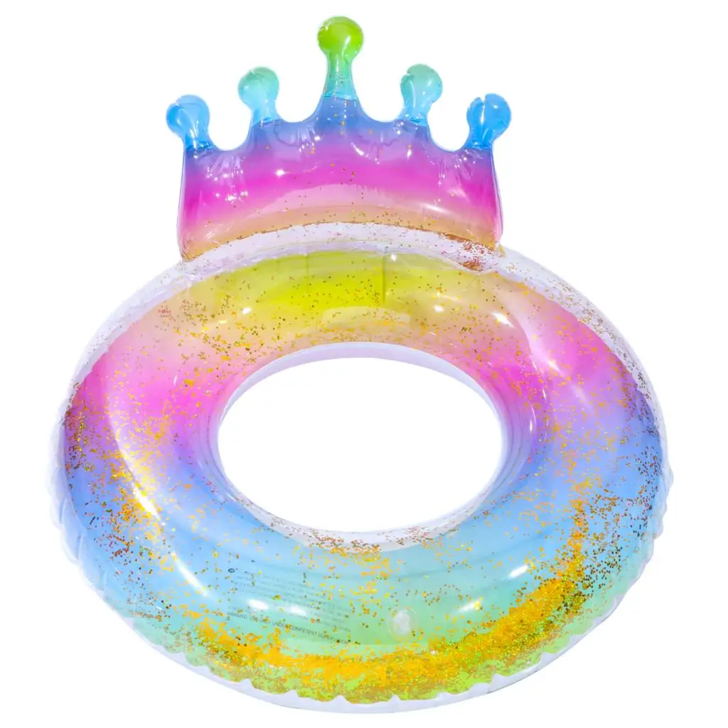 

Crown/wing Shape Inflatable Swimming Ring For Pool Float Swimming Pool Summer Floating Ring pool toys pool floats floating chair